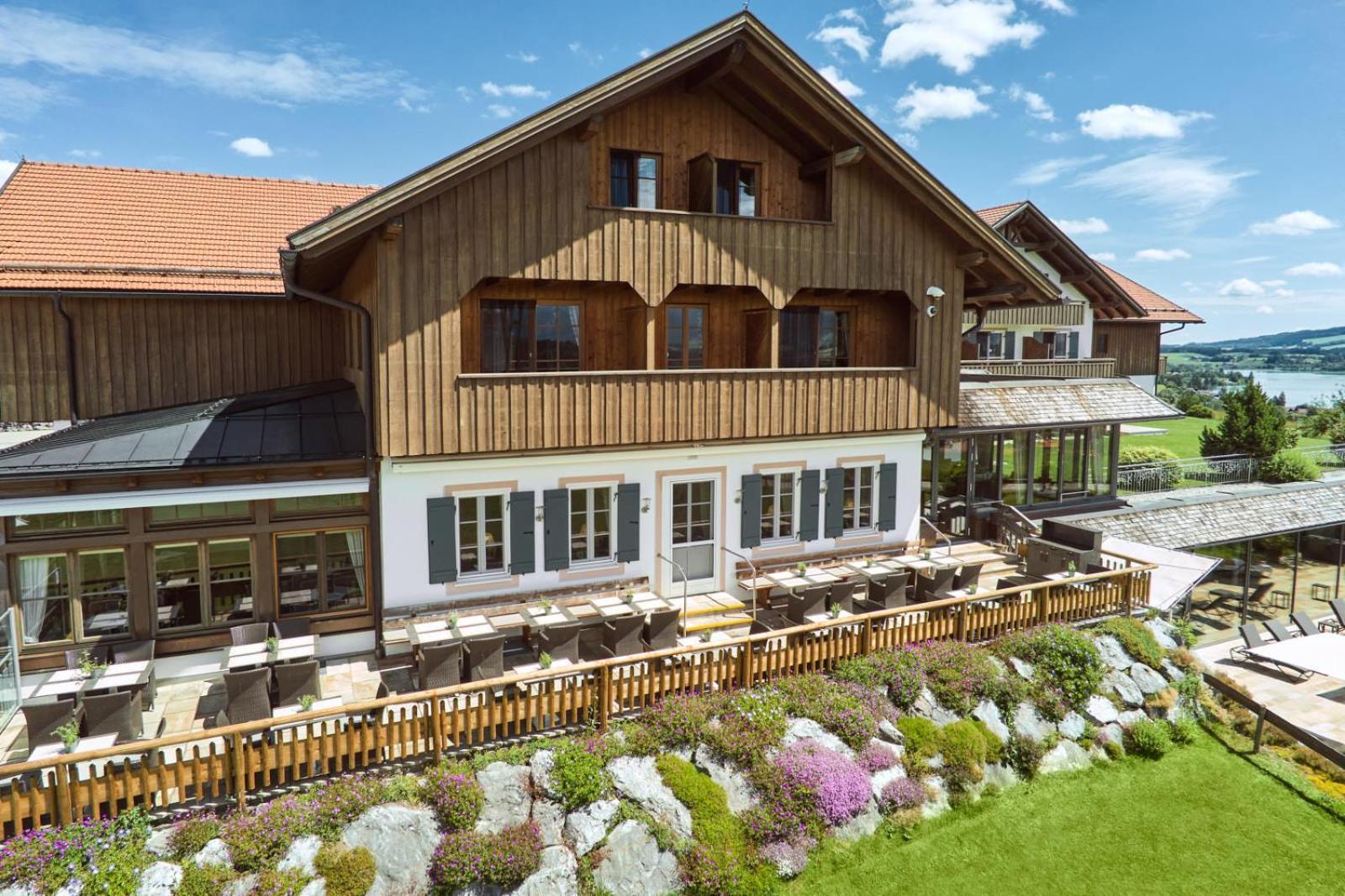 Hotel Auf Der Gsteig Gmbh Lechbruck Ngoại thất bức ảnh